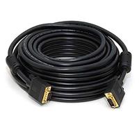 Monoprice Super VGA Cable - 15.24M (50ft) M/M, Gold Plated Connector, CL2 Rated With Ferrites For In-Wall Installation