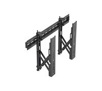 Monoprice TV Wall Mount Bracket | Specialty Menu Board, with Push-to-Pop-Out, Max Weight 99lbs, Extension Range of 2.4in to 8in,VESA Patterns Up to 600x400 Security Brackets - Entegrade Series,Black