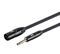 Monoprice XLR to 6.35mm TRS Cable - 1.83M (6ft) M/M, 16AWG, Gold Plated Connector - Stage Right Series