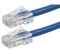 Monoprice ZERO boot Series Cat6 24AWG UTP Ethernet Network Patch Cable, 15' Blue (113409)