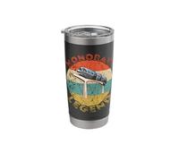 Monorail Legend Retro Vintage Railway Lover Monorail Train Stainless Steel Insulated Tumbler