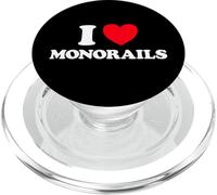 Monorail Love Funny Cute Train Elevated Urban Rail Track Fan PopSockets PopGrip for MagSafe