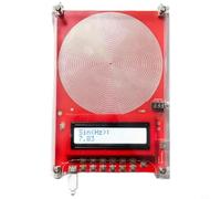 MonoSora 7.83Hz Resonant Low-Frequency Pulse Generator Adjustable 0.1Hz-30kHz Multiple Waveforms USB Power Acrylic Case Black Model(Red)