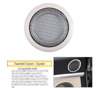 MonoSora ABS Tweeter Speaker Cover Compatible with BMW 1 2 3 4 Series F20 F21 F22 F23 F30 F31 F32 F33 F34 F35 F36 F45 F46 F80 F82 X1 F48 F49 X2 F39, Black