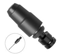 MonoSora Brushless Steel Wrench Adapter Drill Bit Conversion Head, 1/2 Inch Shaft for Woodworking Drills, Sleeves, Batch Heads, Black