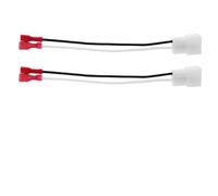 MonoSora Car Speaker Connector Harness Wire Adapter with OEM Clips and Copper Core for Ford/Mazda/Kia/Nissan, ABS Plastic, 180mm, 2pcs