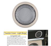 MonoSora Car Tweeter Speaker Cover ABS Dust Protection Compatible with BMW 1 2 3 4 Series F20 F21 F22 F23 F30 F31 F32 F33 F34 F35 F36 F45 F46 F48 F49 F80 F82 X1 X2, Black