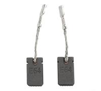MonoSora Carbon Brush 5x10x17mm for Bosch Angle Grinders GWS PWS PKS GKS 1000 Series, Includes 2 Brushes with Cables and Ring Lugs