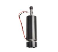 MonoSora CNC DC Rotating Motor 500W 48V 52mm Spindle ER16 Collet 12000RPM High Torque Metal Construction for Woodworking PCB Milling and Engraving, Black