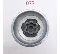 MonoSora for BMW MINI Anti-Theft Steel Wheel Lock Nut, Durable Rim Security Key 71/73/79, Silver Finish