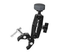 MonoSora for Starlink Mini Portable Roof Bracket Adjustable Clip Mount for RV Balcony Boat Railings Outdoor Installation