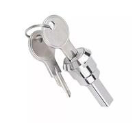 MonoSora Silver Stainless Steel Toolbox Lock Set for Drawer Cabinet Hardware, Durable Diecast Construction, Easy Install