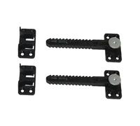MonoSora Sofa Combination Interlocking Hinges Adjustable Metal Joint Connectors for Cabinet Wardrobe Office Furniture, 2-Piece Black