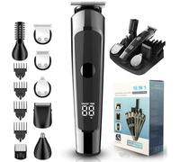 Monovon Hair Clipper, Monovon Hair Clippers, 6 in 1 Monovon Electric Hair Clippers, Digital Display, USB Charging, Can Trim Hair, Nose Hair, Excess Body Hair, Sculpt Hairstyles