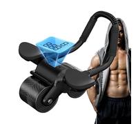 Monozoz Abdominal Wheel | Portable Anti Slip Core Workout Equipment | Automatic Rebound Abdominal Wheel,for Women Men Adults Teens Home Gym