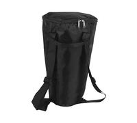 Monozoz African Drum Waterproof Bag - Djembe Backpack Shoulder Carry Case | Sturdy Structure Percussion Instruments Accessories for Storing African Drums 9 inches and Under