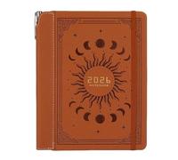 Monozoz Agenda 2026-2026 Academic Planner - English Schedule Notebook Work Record Diary for Goals Appointments To-Do List Planning Organizing Tracking Management