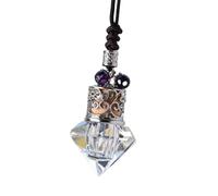 Monozoz Car Diffuser Bottle Hanging Car Diffuser Transparent Oil Diffuser Bottle Auto Oil Deodorizer Hangings Interior Accessories