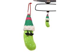 Monozoz Christmas Banana Pendant Charm | Green Banana Charm Pendant For Christmas Ornaments | Reusable Christmas Theme Collections for Home, Weddings, Bedroom, Parties Decoration