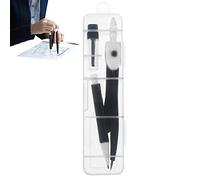 Monozoz Compass Tool Math Compass,Compass Drawing Tool - Drawing Compass Geometry Set for Drafting, Math and Making Circles