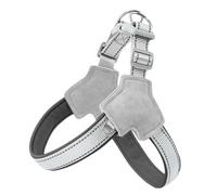 Monozoz Dog Chest Harness | Reflective No Pull Design Dog Harness Vest,Adjustable Anti Choke Pet Wear, Puppy Walking Accessories for Families, Lovers