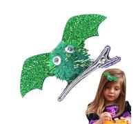 Monozoz Halloween Hair Accessories, Bat Wings Clips, Scary Cartoon Bat Barrettes for Women | Halloween Hair Accessories Hair Clips