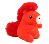 Monozoz Horse Stuffed Animal - 5 Inch Cute Doll Throw Pillow | Small Sitting Horse Stuffed Animal - for Christmas Valentine's Birthday New Year Home Bedroom Boys Girls Collectors