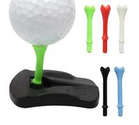 Monozoz Indoor Golf Tees for Simulator | Launch Monitor Trainer Holder,Driving Range Tee | for Home Backyard Putting Practice Training Hitting Swing Men Women
