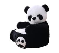 Monozoz Kids Panda Sofa - Plush Stuffed Armchair Kids Sofa Sitting | Stuffed Animal Support Seat, Toddler Animal Furniture for Kids Boys and Girls