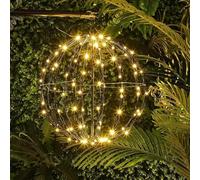 Monozoz LED Sphere Light 40/50cm Foldable Christmas Ball, Mains Powered Decorative Garden Lights for Yard, Wedding, Patio