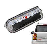 Monozoz Light - Flashing LED Lights - Solar Warning Light Universal Bright Flashing Caution Safety Road Traffic Wiring Free for Universal Car