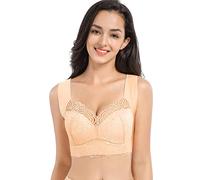 Monozoz Lymphatic Bra - Lift Stretch Seamless Sexy Bra - Seamless, Comfortable, Wireless Yoga Bra for Daily Use, Sleep, Sports, Fitness, Yoga, Pregnancy, colour, L