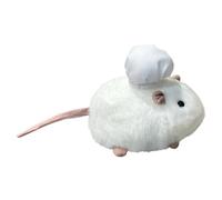 Monozoz Mouse Stuffed Animal | Chef Mouse Plush Stress Squeeze Toy,Animal Fidget Soft Doll | for Office Workers Students Kids Adults Birthday Christmas Classroom Prizes Stocking Stuffers