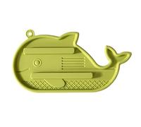 Monozoz Pot Lid Drying Mat,Non-Slip Space-Saving Silicone Grooved Design | Protection Pad Dish Drying Mat - for Kitchen Countertop, Utensil Spoon, Pans Table