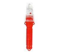 Monozoz Safety Flares, Waterproof Fishing Boating Light, Waterproof Buoy Fish Luring Tool Electronic Day/Night Flare, Safety Kit Visual Signal Light-Controlled Network Mark for Boats