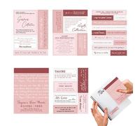 Monozoz Scrapbooking Stickers - Journaling Love Words Stickers Scrapbook - Aesthetic Journaling Supplies People Stickers for Journaling Scrapbooking Stickers