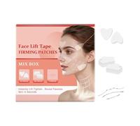 Monozoz Skin Lift Tape for Face - Waterproof Breathable Instant Invisible,Neck Lifting Tape Skin Patch - for Neck Double Chin Cheek Eyes Sagging Women Adult Beauty