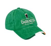 Monozoz St Patricks Day Hat - Fashionable St Patricks Day Adjustable,Hello Darkness My Old Friends Hat - for Holiday Party Parades Celebrations Events Festivals Daily Travel