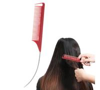 Monozoz Tail Combs for Hair Styling,Anti Static Teasing Comb | Hair Styling Comb, Parting Comb, Hair Tool for Professional & Personal Use