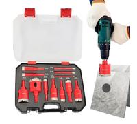Monozoz Tile Hole Cutter - Trimming Tool High-Precision,Ceramic Stone Tile Hole Saw | for Home Renovation Wall Repair Electrical Wiring Drainage Pipe Installation Professionals
