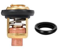 Monrand Boat Engine Thermostat Repair Kit for Mercury Marine 855676002 8M0119207 Nissan Tohatsu 3R3-01030 3NV010300M Sierra 18-43175 18-3540 8HP 15HP 20HP 25HP 35HP Outboard Motors