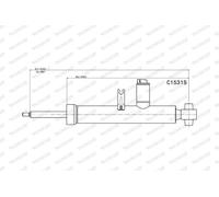 Monroe C1531S Shock Absorber Rear Fits BMW 3 Touring Gran Turismo 2 Coupe