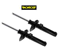 Monroe Front Axle Shock Absorber Pair For Skoda Octavia Superb VW Passat 2014-
