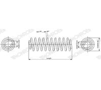 Meyle 614 800 0031 Before Exhaust Gas Temperature Sensor Fits Cadillac Opel Saab