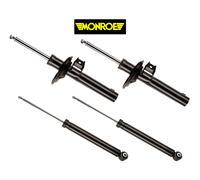 MONROE FRONT REAR SHOCK ABSORBER STRUT PAIR FOR AUDI A3 VW GOLF MK7 MK8 2013-