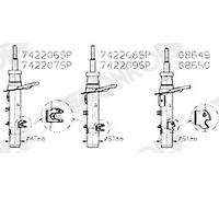 MONROE FRONT SHOCK ABSORBER FOR 2008