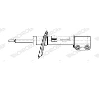MONROE G7988 Shock Absorber Front Suspension Strut Gas Pressure For Renault Clio