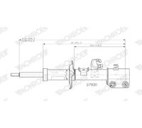 MONROE G7930 Shock absorber