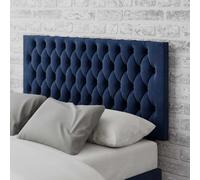 Monroe Velvet Headboard Navy