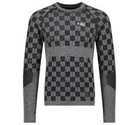 Mons Royale - Ascender Merino Seamless L/S - Merino base layer size S, grey